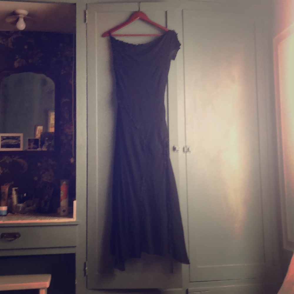 Alberta Ferretti 100% silk dress